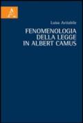 Fenomenologia della legge in Albert Camus: 1