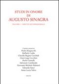 Studi in onore di Augusto Sinagra: 1