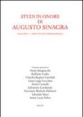 Studi in onore di Augusto Sinagra: 1
