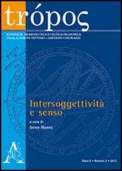 Trópos. Rivista di ermeneutica e critica filosofica (2012)