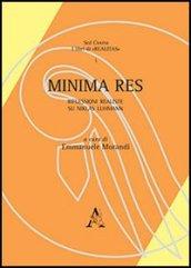 Minima res. Riflessioni realiste su Niklas Luhmann