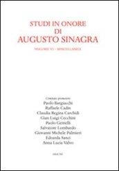 Studi in onore di Augusto Sinagra: 6
