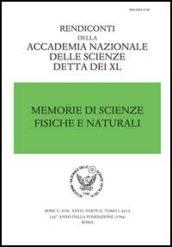 Memorie di scienze fisiche e naturali. Rendiconti della Accademia Nazionale delle Scienze detta dei XL