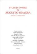Studi in onore di Augusto Sinagra: 5