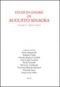 Studi in onore di Augusto Sinagra: 5