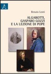 Algarotti, Gasparo Gozzi e la lezione di Pope