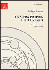 La sfera propria del governo