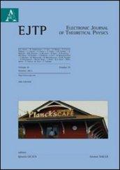 Electronic journal of theoretical physics: 29