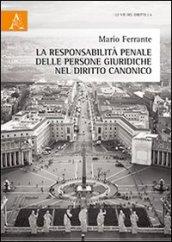 La responsabilità penale delle persone giuridiche nel diritto canonico