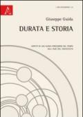 Durata e storia