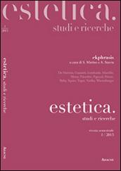 Estetica. Studi e ricerche. (2013)