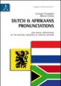 Dutch & afrikaans pronunciations. Geo-social applications of the natural phonetics tonetics method