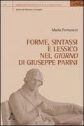 Forme, sintassi e lessico nel «Giorno» di Giuseppe Parini