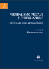 Federalismo fiscale e perequazione