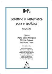 Bollettino di matematica pura e applicata: 6