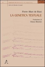 La genetica testuale