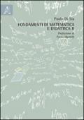 Fondamenti di matematica e didattica: 2