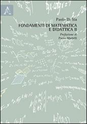 Fondamenti di matematica e didattica: 2