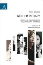 Gender in Italy. Processi di canonizzazione della narrativa femminile