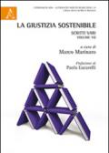 La giustizia sostenibile. Scritti vari: 7