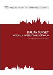 Italian survey. National & international portfolio