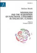 Minimalism and the acquisition of functional categories in italian EFL classes