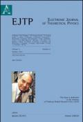Electronic journal of theoretical physics. Ediz. italiana e inglese: 31
