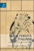 Subalternità italiane. Percorsi di ricerca tra letteratura e storia