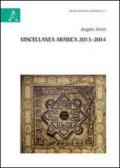 Miscellanea arabica 2013-2014. Ediz. multilingue