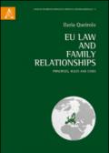 EU law and family relationships. Principles. rules and cases