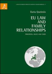 EU law and family relationships. Principles. rules and cases