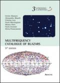 Multifrequency catalogue of blazars