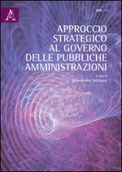 Approccio strategico al governo delle pubbliche amministrazioni