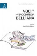 Voci per un'enciclopedia belliana