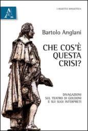 Che cos'è questa crisi? Divagazioni sul teatro di Goldoni e sui suoi interpreti