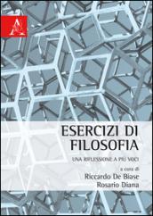 Esercizi di filosofia. Una riflessione a più voci