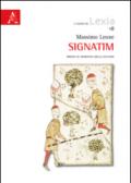 Signatim. Profili di semiotica della cultura
