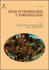 Studi di fraseologia e paremiologia: 2