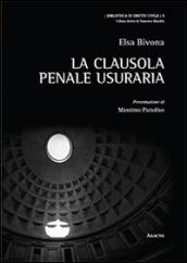 La clausola penale usuraria