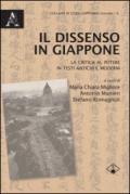 Il dissenso in Giappone. La critica al potere in testi antichi e moderni