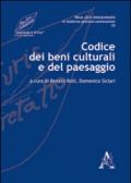 Codice dei beni culturali e del paesaggio