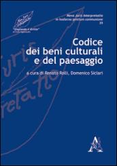 Codice dei beni culturali e del paesaggio