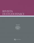 Rivista di studi fenici (2019). Nuova ediz.. Vol. 47