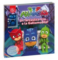 Un fantastico trio... e la gattomobile! Pj Masks Superpigiamini. Con gadget