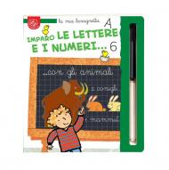 Imparo le lettere e i numeri con gli animali. La mia lavagnetta. Con gadget