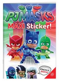 Superpigiamini. Maxi sticker. Pj Masks. Con adesivi. Ediz. a colori