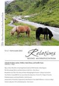 Relations. Beyond anthropocentrism (2021). Vol. 9/1-2: Animals: freedom, justice, welfare, moral status, and conflict cases