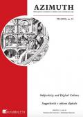 Azimuth (2019). Nuova ediz.. Vol. 14: Subjectivity and digital culture.