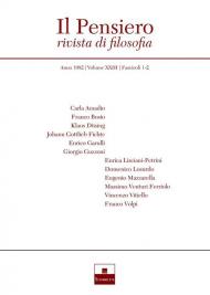 Il pensiero. Rivista di filosofia (1982). Vol. 23/1-2