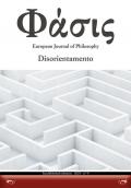 Phàsis. European journal of philosohy (2025). Vol. 9: Disorientamento